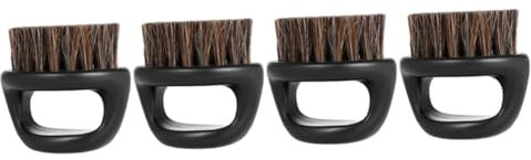 FRCOLOR 4 Stück Herrenborsten Bartbürste Bartborsten Haarborsten Rasierpinsel Barber Fade Pinsel Bartkämme Für Männer Schnurrbart Rasierpinsel Haarbürste Herren Bartkamm Runde Bartbürste