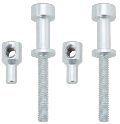 eMagTech 2X Vis de Réglage Du Tendeur de Tronçonneuse Compatible avec Stihl 028 028AV AV Super 51,9 X 10,6 Mm Boulon de Réglage de La Tension de La Tronçonneuse Argent