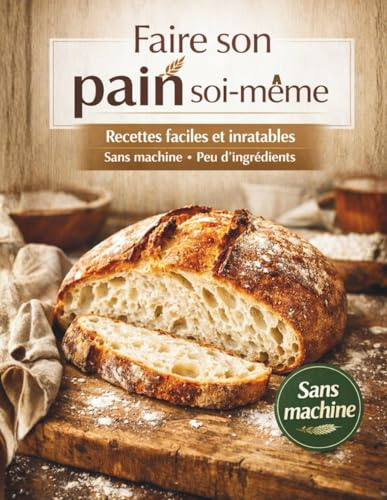 Faire son pain soi-même. Recettes Faciles et inratables. Sans machine. Peu d'ingrédients: Demain matin, tu déjeunes avec ton propre pain aux céréales !