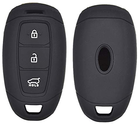 3-Tasten-Silikon-Autoschlüssel-Hülle für Hyundai i30 Ix35 Solaris Azera Elantra Grandeur Ig Accent Santa Fe Verna 2017 2018 Cover Keyless Fob