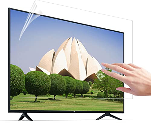 KELUNIS Film Filtre Anti-Lumière Bleue Anti-Éblouissant Mat Protecteur D'écran De Télévision Anti-Rayures Panneau De Protection De Moniteur Soulager La Fatigue Oculaire pour LCD, LED,52 (1161 * 661)