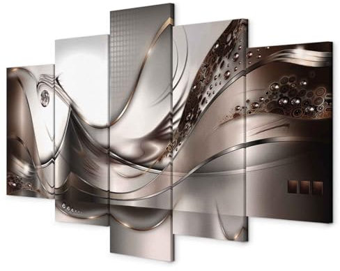 B&D XXL - Panneau Acoustique Mural, Tableau Décoration Abstrait 225x112 cm
