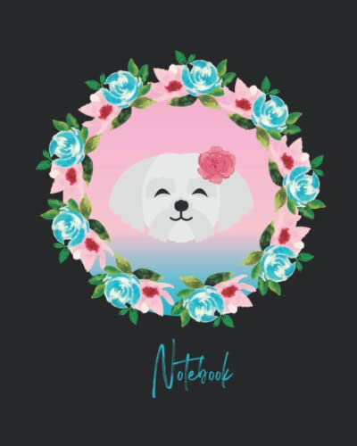 Puppy Notebook: White Puppy