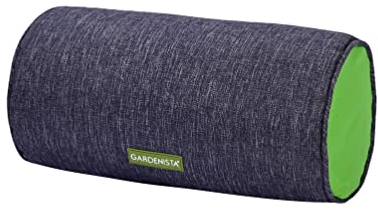 Gardenista rund Bolster Outdoor Kissen Nackenkissen | wasserbeständig UV-geschützt Nackenrolle mit fulling | langlebiges bequem Bolster Kissen | Rollen Kissen zur Unterstützung von Rücken (Grün)
