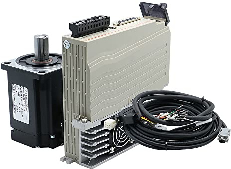 Servomotor 400w 600w 750w mit 60 80 Flansch 17 Bit Absoluter AC 220V Servo Fahrer hoher Genauigkeit magnetischer Servo 3000-6000RPM (750w)