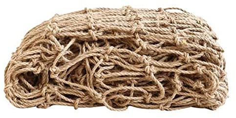 Jute Plant Support Netting Jute Garden Netting Plants Net Natural Garden Trellis Twine Net for Pea Bean Climbing Vegetable Plants 39x197 Inch.