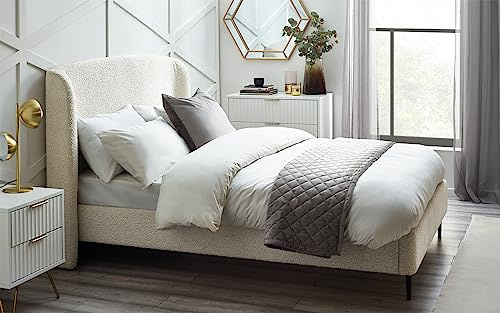 Julian Bowen Eden 150cm King Bed - Ivory