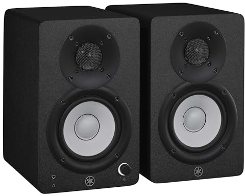 Yamaha HS4 Powered Studio Monitor Lautsprecher Paar Kompakt Schwarz