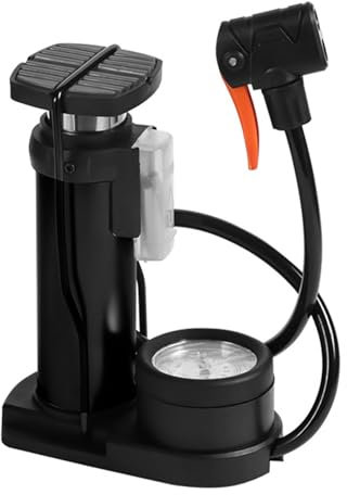 Fahrrad-Luftpumpen, Standpumpen, Standpumpen, Fahrräder, Reifenpumpen mit 140 PSI Präzision, Manometer, Reifen