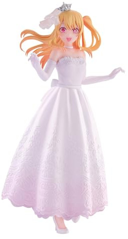 Gooyeh Hoshino Rubi Figur Oshi no Ko Figuren, Szene Figuren Modell PVC Skulptur Brautkleid Modellierung Szene Skulptur, Desktop-Dekoration, Sammlerstück 20CM