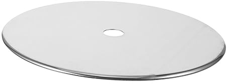 Outanaya Placa Adaptadora Inoxidable para Cocina de Inducción Anillo Difusor de Adecuada para Estufas Eléctricas Inducción de Limpiar y Duradera