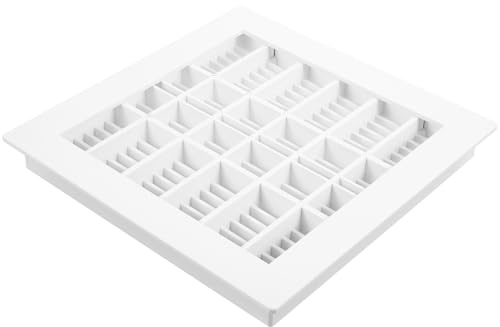 TINEASUR Tapa de Drenaje de Piscina Cuadrada 25,2 X 25,2 Cm de Plástico Resistente para Desagüe Principal, Repuesto para Piscinas Desmontables y Sistemas de Suministro de Agua