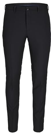 JACK & JONES Jprsolaris Trouser Noos Homme Pantalons habillés, Noir, 44
