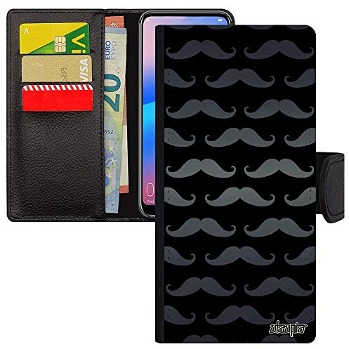 Coque de Protection A53 Rabat Moustache Telephone Imprime Peinture Portable Design Homme Chapeau Melon Mobile Vintage pour Samsung Galaxy