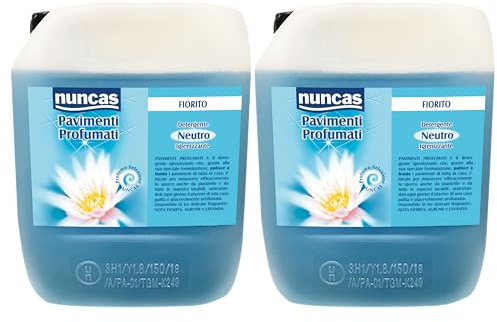 Nuncas Pavimenti Profumati - Detergente Pavimenti - Fiorito - 5000ml