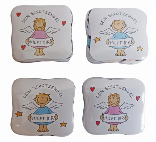 itsisa Magisches Handtuch Schutzengel (4er Set) - Zauberhandtuch Engel, Kinder Handtuch, Kindergeschenk
