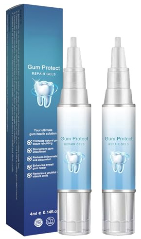 Penna Terapia Gengive,Gel Trattamento Salute delle Gengive,Trattamento della Recessione,Penna Gel per Terapia Gengivale,4ML,2PCS