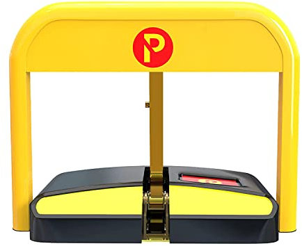 Barriera automatica con allarme per parcheggio, strumento elettrico per parcheggio, con telecomando, mini paletto di sicurezza per vialetti e posti auto