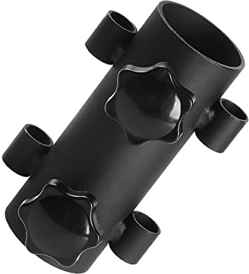 Gogogmee Support De Poteau De Canopy Support De Tente Anti-Vent Acier pour Camping Et Activités Extérieures Fixation Rapide Et Sécurisée pour Poteaux De Tente Et Auvents
