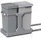 EKO Cubo de Basura 20L+15L Doble Compartimento Debajo Fregadero Cubo Basura Cocina Extraible de Gabinete