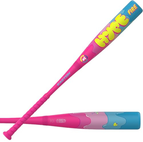 Easton Hype Fire, mazza da baseball per feste in piscina, USSSA, da -5 / -8 / -10 Drop | 2 pezzi in composito
