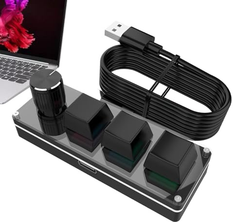 Teclado Programable Programación De Teclado Para Trabajo | Teclado Silencioso Para Estudiar, Trabajar, Jugar Y Negocios, Accesorios Para Computadora