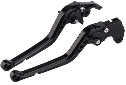 Maneta Embrague para Kawasaki para Z650 para Z900 para Ninja 650 2017-2022, Mango Corto Palanca De Embrague De Freno Larga para Motocicleta Motocicleta Manija de Palanca Freno(Long All Black)