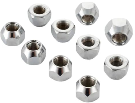 Radbolzen Radschraube 10 Stück Höhe 16 Mm Radmuttern M12 X 1,25, M12 X 1,5, M14 X 1,5, 1/2 Zoll-20 Radmuttern, Hutmuttern Für Reifen, 21 Mm Sechskant-Radmuttern, Radnabenmuttern(M14x1.5)