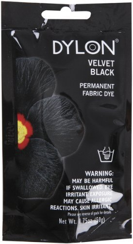 Hand Dye for (Black) Fuel 50 G - Dylan Fabric Dye 50 G by Dylon