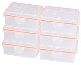 Newmowa 6pcs Custodia/supporto per batteria per Sony NP-FW50