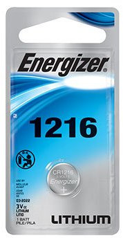 Energizer Pile bouton au lithium ECR-1216BP