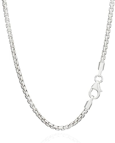 NKlaus Venezianerkette 925er Sterlingsilber, 2mm breit, 42–90cm, 1 Stück | Gewicht je nach Länge ca. 8–16,7g