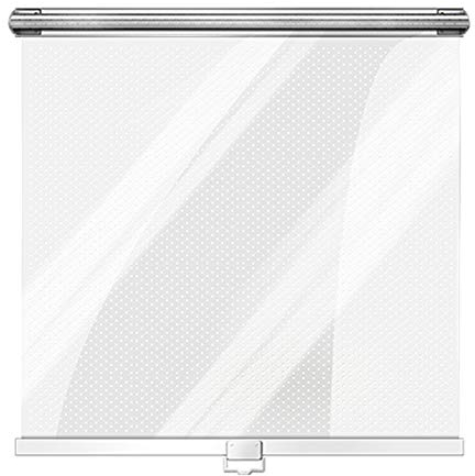 Verdunkelungsrollo Freier Transparenter Kunststoff-Rollo mit Breathable Loch, 55cm / 60cm / 70cm / 75cm / 80cm / 85cm / 90cm / 95cm / 100cm / 105cm / 110cm / 115cm / 120cm Breit ( Size : 115cm×150cm )