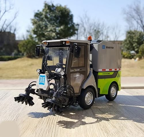 INFORE ENVIRO ZOOMLION S1820E Spazzatrice stradale articolata idraulica completa elettrica pura 1/20 Diecast Truck Pre-Built Model