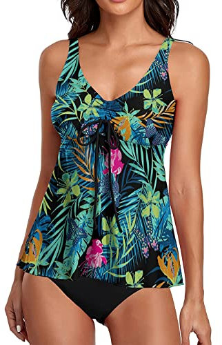 WILLBEST Bauch Weg Unterhosen Damen Spitzen BH Bikini braun Tankini mit Shorts unterwäsche Frauen sexy Set Rockabilly Kleider Damen Badeanzug Jumpsuit Glitzer Bandeau top braun Strandtuch zum Binde