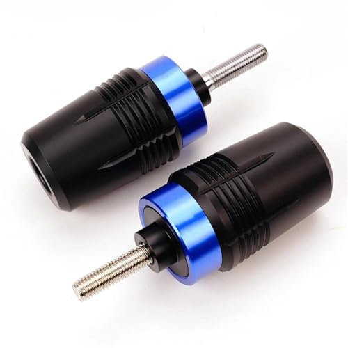 UPIKIT Absturzschutz Motorrad-Absturzschutz, Auspuff-Schieber, Rahmen-Schieber, Motor-Sturzpad-Schutz Für Yamaha Für FAZER FZ1 FZ6 FZ8 FZ 1 6 8 Crash-Protector(Blau,XXL)