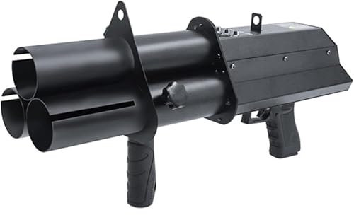 Máquina De Cañón De Confeti De 3 Disparos, Pistola De Cañones De Confeti Recargable, CañóN PirotéCnico Ambiente Atrezzo, Distancia del Chorro 8-10 Cm, Bares, Conciertos, Bodas
