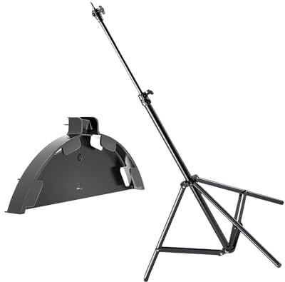 LIbgiubhy Plateau de fixation et support de fléchettes pour cible de fléchettes - Support réglable