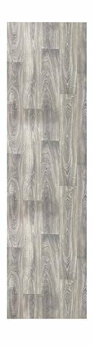 Alfombra Vinílica Efecto parquet Cocina Salón - Varios Tamaños - (Textura Madera Nogal 65x180 cm), Lavable Antideslizante, Revestimiento Suelo y Resistente Salon baño hogar Cocina Pasillo