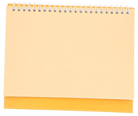 DIYEAH Leerer Tischkalender Planer Kalender Dekoratives Stehdesign für Jungen und Mädchen Studenten