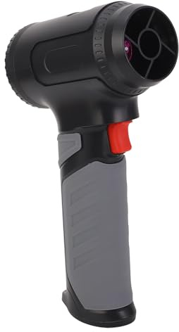 Soplador de Chorro Recargable 40000RPM con Batería 6000mAh para Ordenador Coche Patio Limpieza de Hojas Polvo Nieve Inflado de Colchones Suitable for Hogar Exterior Automóvil Oficina Jardín