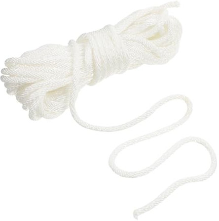 Abaodam Nylon Geflochtenes Seil Für Fahnenmasten Fuß Multifunktionales Strapazierfähiges Zubehör Für Garten Camping Und Mehr Witterungsbeständig Und Leicht Zu Reinigen