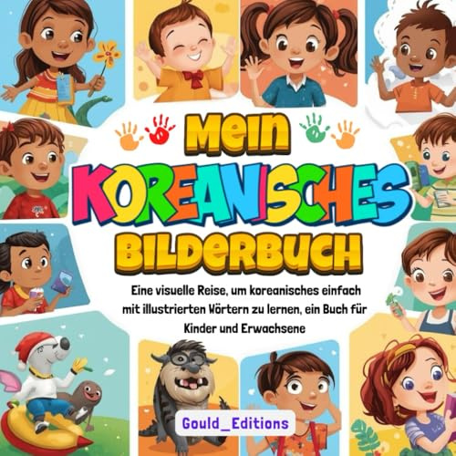 Mein koreanisches Bilderbuch: Eine visuelle Reise, um koreanisch einfach mit illustrierten Wörtern zu lernen – ein Buch für Kinder und Erwachsene
