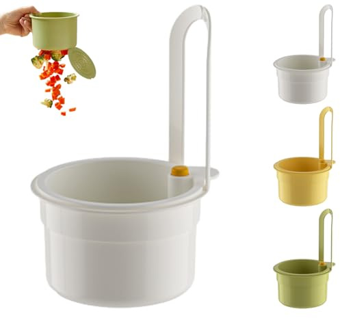Genérico Colador Colgante para Grifo, Cesta Coladora para Fregadero, Recogedor De Desagüe para Fregadero, Cesta De Plástico para Fregadero De Cocina, Estante para Escurrir Frutas Y Verduras