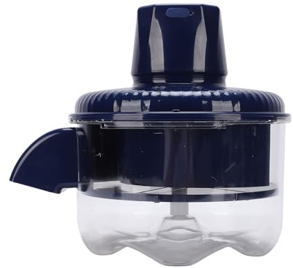 Zerodis Peladora Automática Peladora de Piel Herramienta para Frutas Pequeñas Multifuncional 6 Cuchillas Pelador de Frutas y Verduras Uva Ajo Tomate Cereza Pelador Automático de Uva (BLUE)