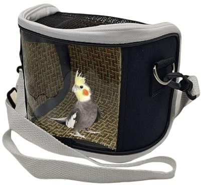 Parrot Transport Box | Outer Carry Bag for Budgies and Small Birds - Inseparable Carry Bag - For Macaws Budgies Veterinarian Visits Short Trips Walks Bird Holder