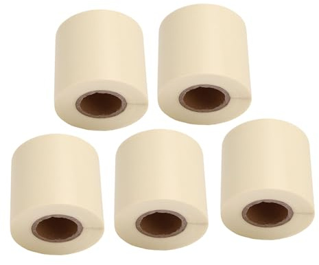 FTVOGUE Nastro Isolante per Condizionatore D'aria, Resistente, Rivestimento per Tubi AC in PVC, Larghezza 6 Cm, 5 Rotoli per Componenti Elettronici
