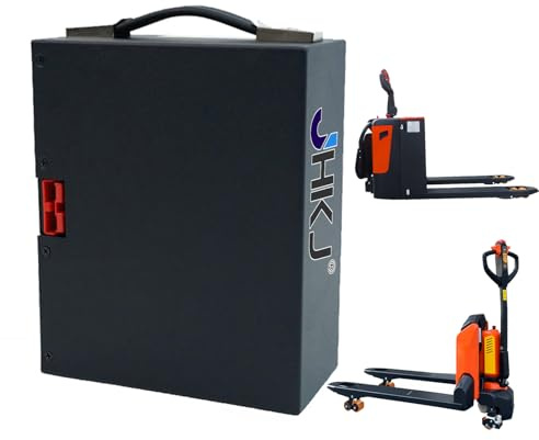 JHKJ Batterie au Lithium 48 V 10 Ah 15 Ah pour Chariot élévateur électrique et transpalette électrique (Moteur 0-750 W).,48v 15ah
