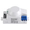 Mini-détecteur de Mouvement, Interrupteur à détection de Mouvement Intelligent Micro-Ondes à 360 degrés aux LED, détecteur de Mouvement encastré