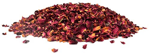 Dried Rose Petals | Edible for Wedding Confetti, Celebrations Premium Quality by Ash Spice Comp® 25g-2kg (50g)